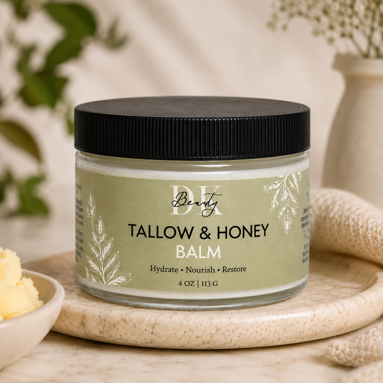 Tallow & Honey Balm